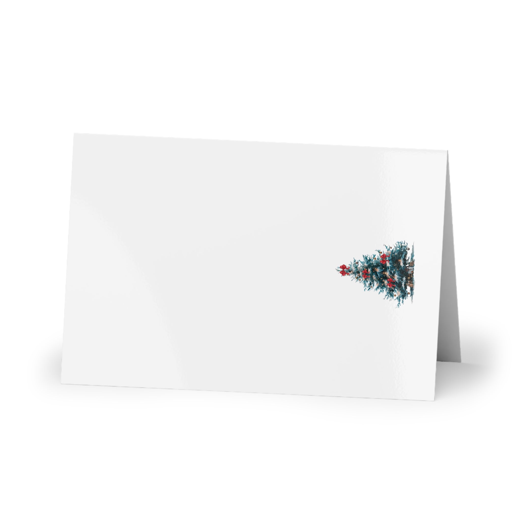 Polish Christmas Greeting Card – Christmas Door Entry (Polish: Magicznego Bożego Narodzenia)