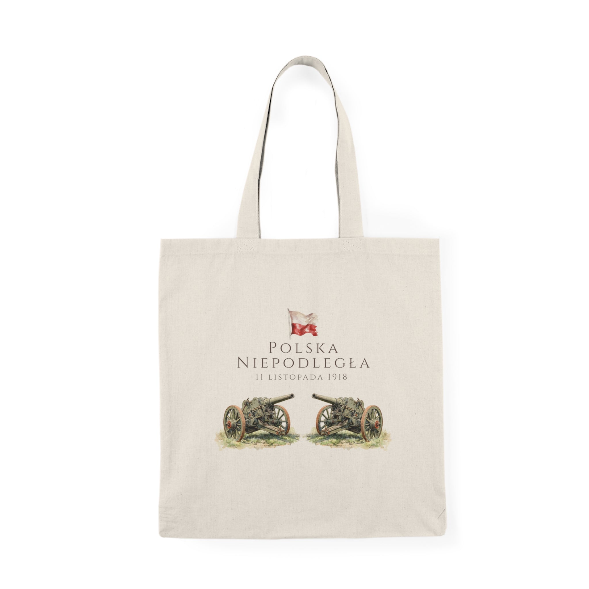 Polish Independence Day Tote Bag | “Independent Poland” Design | Polska Niepodległa 11 listopada | Dzien Niepodleglosci | Patriotic Polish Tote Bag | Polish Canadian Heritage Gift