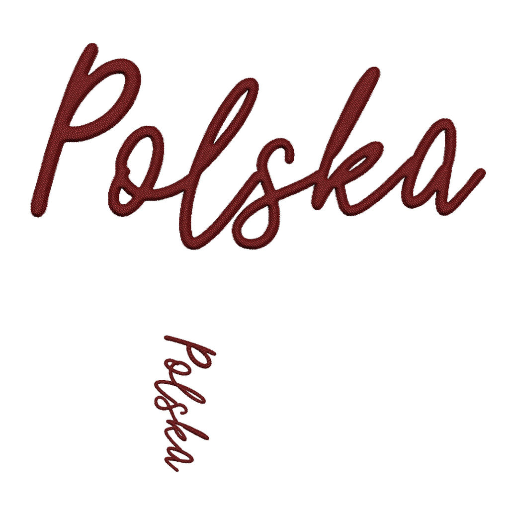 Polska Embroidery Heavy Cotton Heritage Hoodie