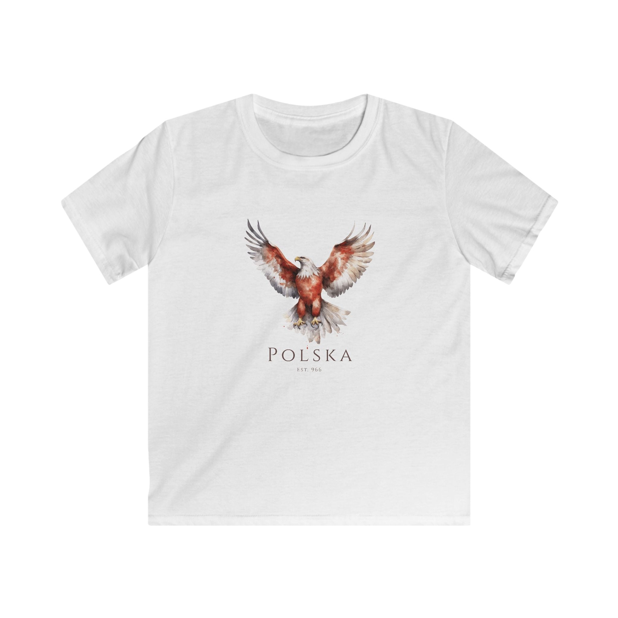 Polish Eagle Kids T-Shirt | Polska Orzel | Polish Pride Shirt for Kids | Patriotic Polish Gift | Polish Identity Tee I Little Pole