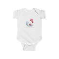Funny Polish Rooster Infant Bodysuit | I Cry in Polish | Baby Gift | Crowing Rooster Design | Polish Heritage Newborn Outfit | Cute Polish Canadian Baby Apparel