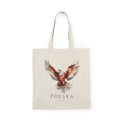 Polish Eagle Tote Bag | Polska Orzel Tote Bag  | Patriotic Polish Gift | Polish Identity Bag | Polish Pride in Canada | Natural Cotton Eco Tote