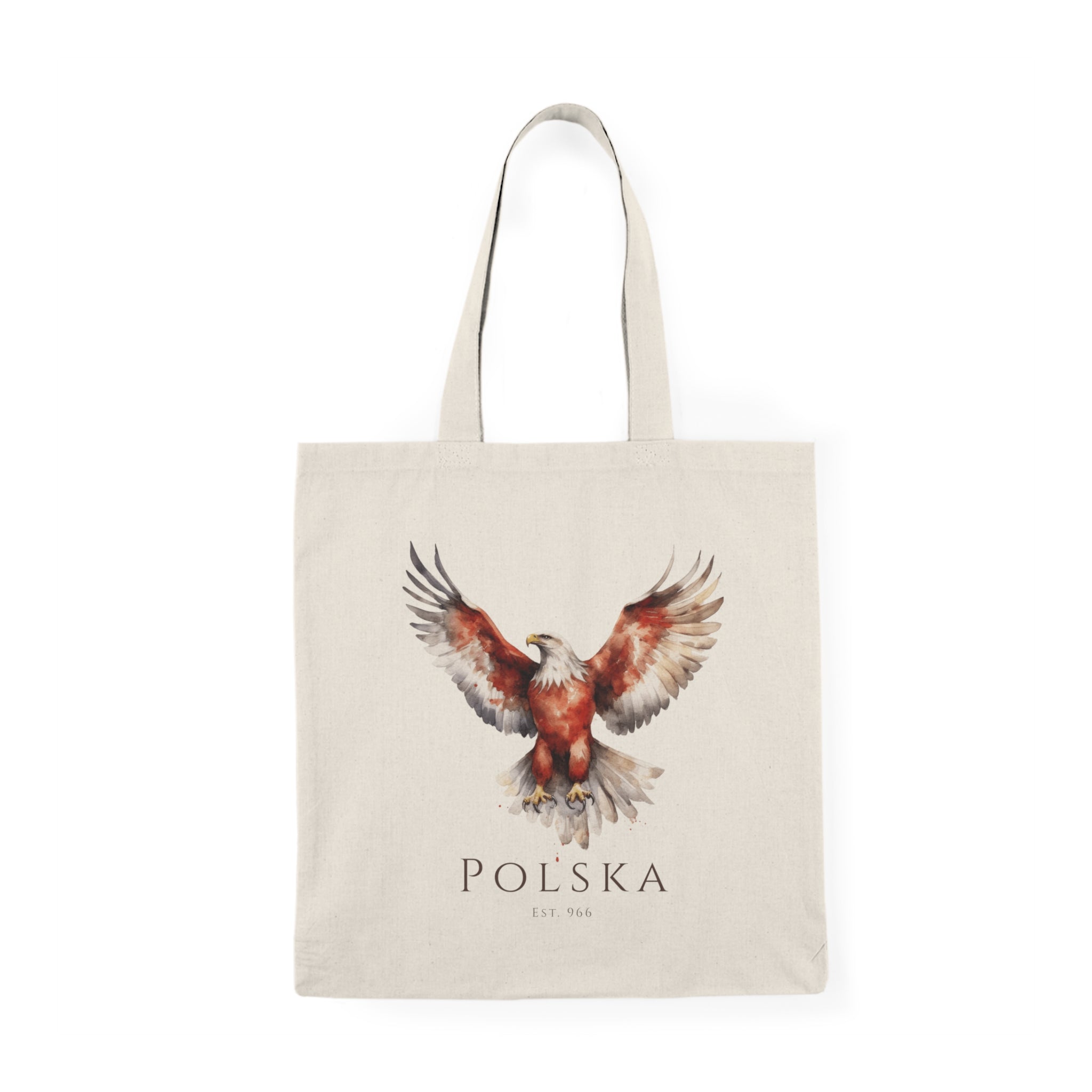 Polish Eagle Tote Bag | Polska Orzel Tote Bag  | Patriotic Polish Gift | Polish Identity Bag | Polish Pride in Canada | Natural Cotton Eco Tote